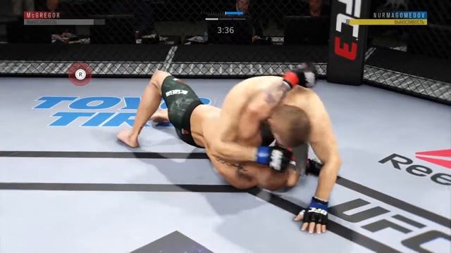 UFC 3 Хабиб выграл Конора 3 раза подряд. Сложность ЛЕГЕНДА