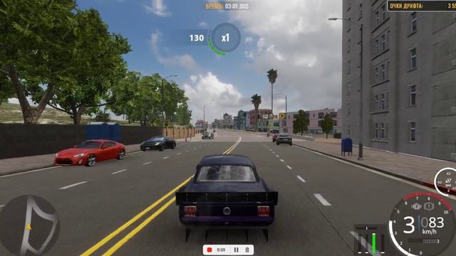 мой первый дрифт в carX pro max