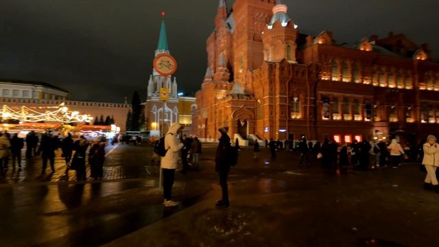 Москва готовится к Новому году - Прогулка по Никольской и Красной площади
