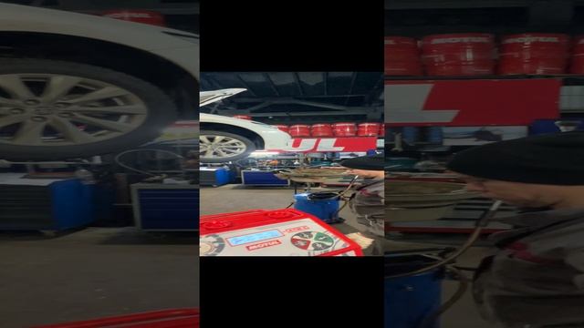Toyota Camry V70 полная аппаратная замена масла в АКПП Aisin U760e