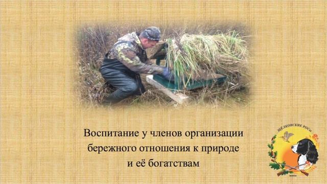 МОКОО «Щелковские РОСы» ( Щелковская секция Русского Охотничьего Спаниеля)