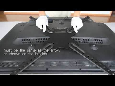 FOZIMOA Full Motion TV Wall Mount Bracket for 28-70 inch Flat Curved TVs, up to 110 lbs and  Review