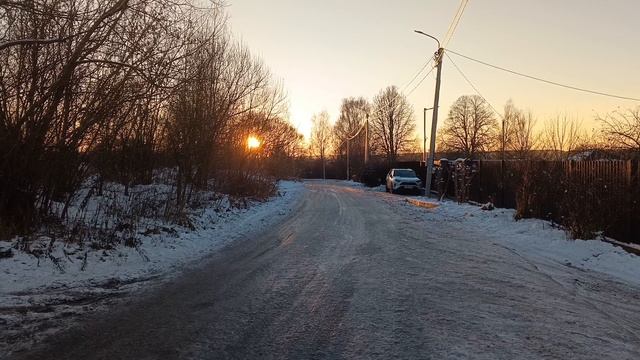 Зимняя дорога.