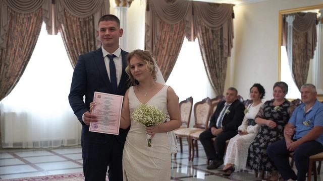 Никита и Анна. Регистрация брака. Wedding. 4K(UHD).