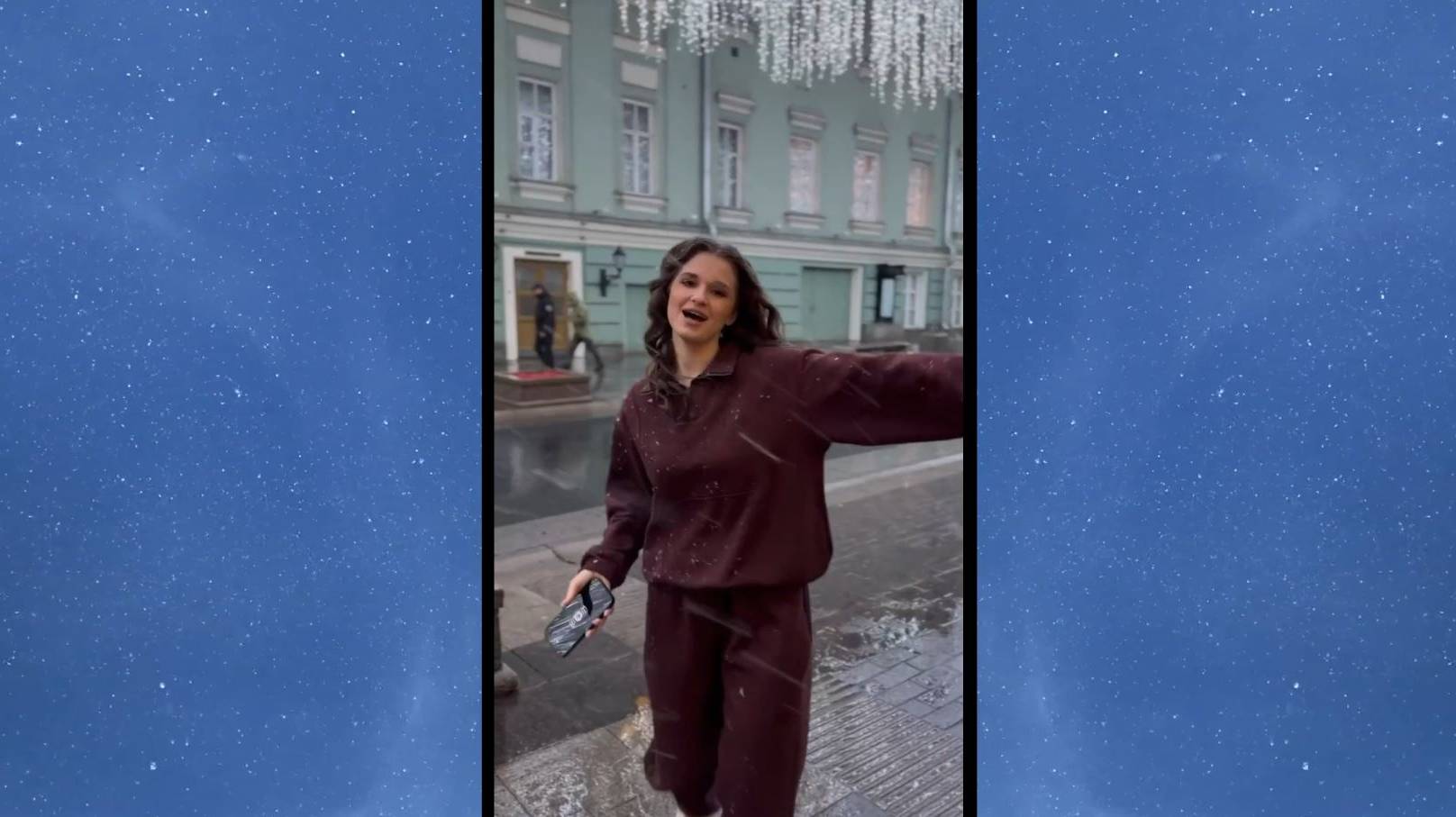 Мария Панюкова и Сальваторе Адамо."Падает снег"