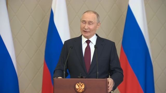 #РоссияКазахстан Владимир Путин: обсуждали новые маршруты прокачки нефти и газа в третьи страны