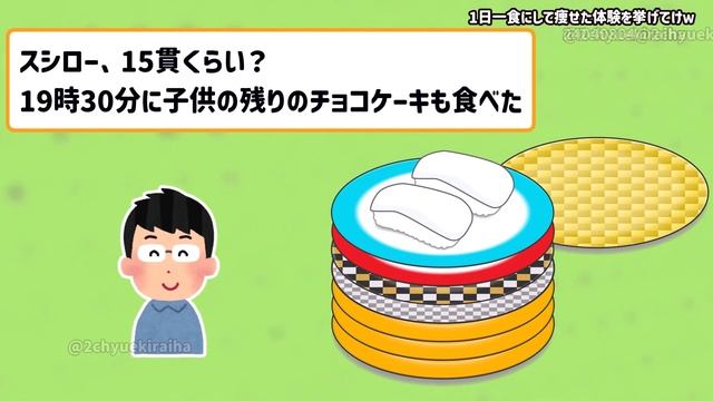 2ch有益スレガチで痩せる一日一食ダイエットの効果を挙げてけｗゆっくり解説
