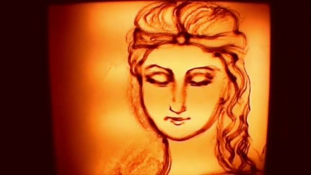 Проект "Поэзия в песке" - стихи Нина Данилина, художница Людмила Логинова