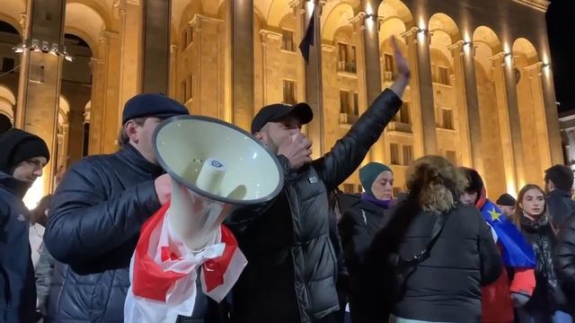 В Грузии начались протесты, вызванные приостановкой переговоров о вступлении в ЕС до 2028 года.