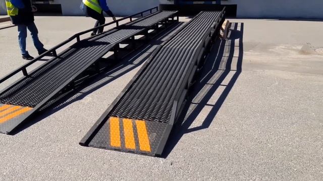 Авторампа раздельная MLC АР  (MLC original ramps) установка для заезда Газелей