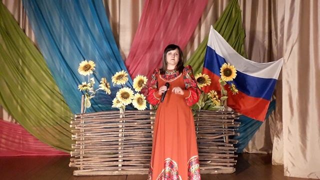 "Расцветали яблони в саду" - Анастасия Сапожникова