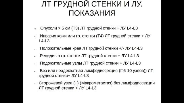 ИГМУ_Кафедра_онкологии_и_лучевой_терапии. Лучевая терапия опухоли молочной железы