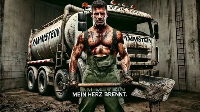 Говновоз но это Rammstein (Mein Herz Brennt) - нейросеть