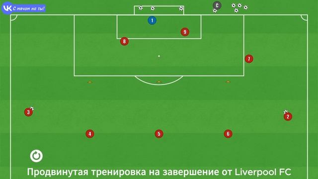 Продвинутая тренировка на завершение от Liverpool