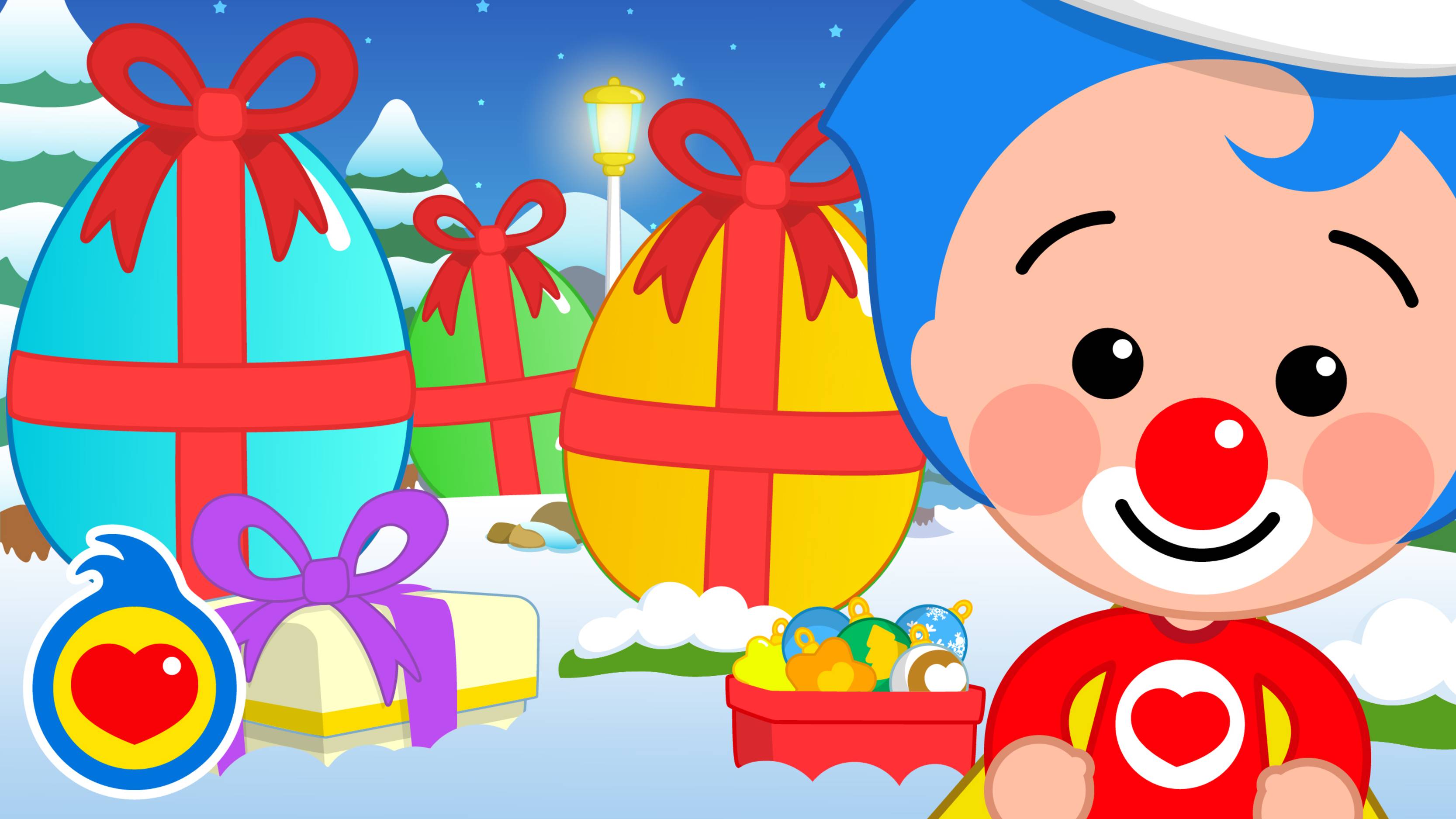 Рождественские Сюрпризные Яйца! 🎁🔔 Образовательные Видео для Детей | Плим Плим