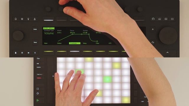 Ableton Push: Make Instruments from Samples