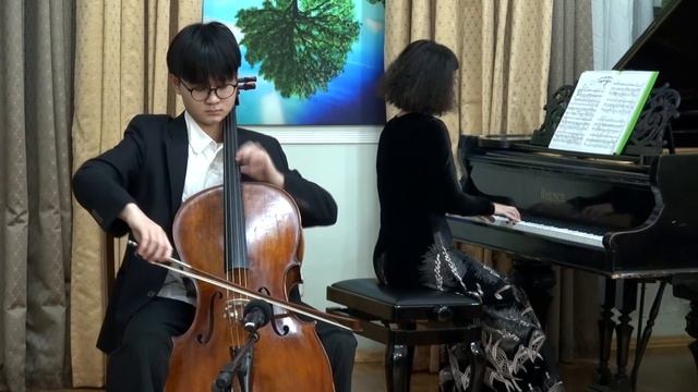 "СОНАТА" (А.Корелли) - виолончель - Нгуен Чи Дык, фортепиано - Нгуен Тхюи Линь (Вьетнам)