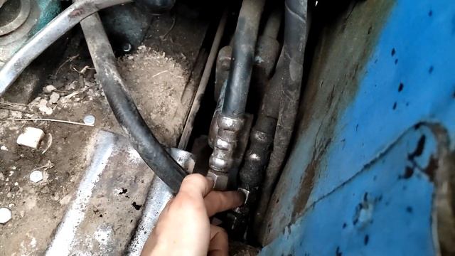 Замена Гидроцилиндра навески Трактора Т-40. Смотри как Быстро и Легко!