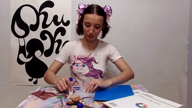 Очень простая аппликация "Осеннее дерево"