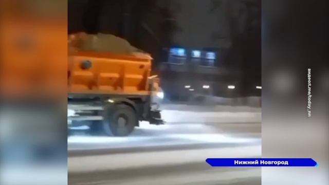 На Нижний Новгород надвигается сильный снегопад