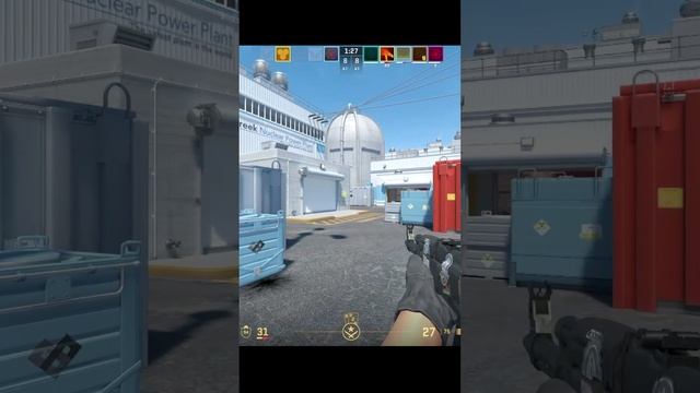 CS2 -4 Nuke outside #shorts #cs2 #csgo #gaming #csgoclips #counterstrike2 #counterstrike #nuke