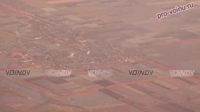 Артобстрел Раздольного и Великой Новоселки расчетами 5 танковой бригады.