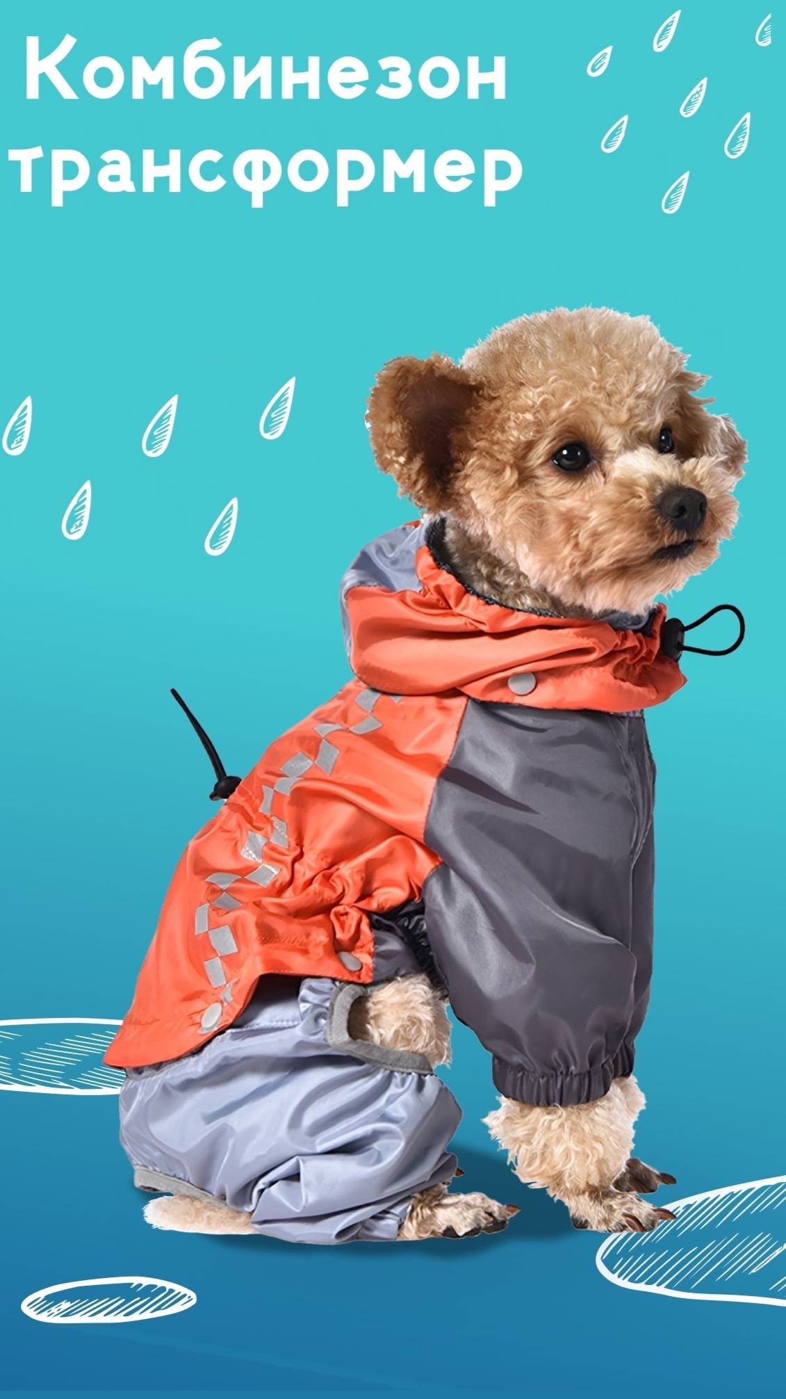 Комбинезон-трансформер для собак 🐶