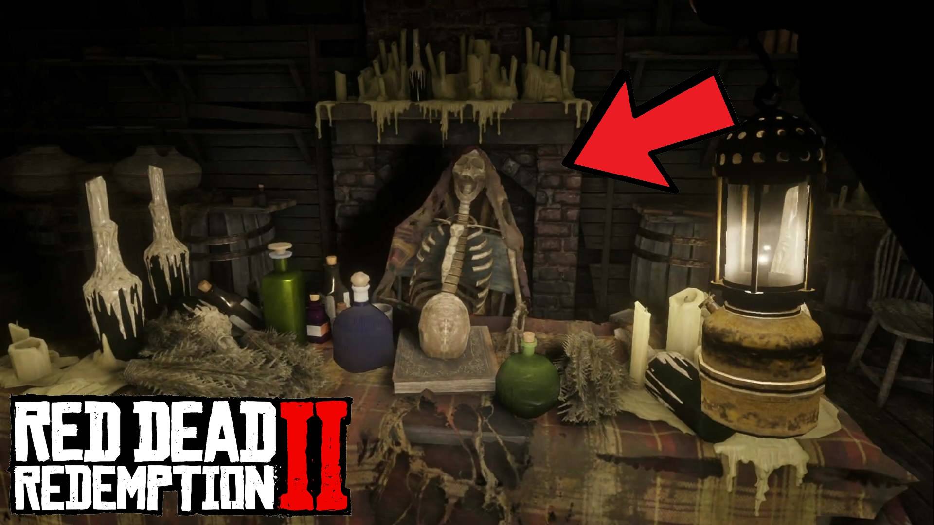 RDR 2 - СЕКРЕТНОЕ НЛО - Не приезжай в это место в 2 часа ночи 🔥