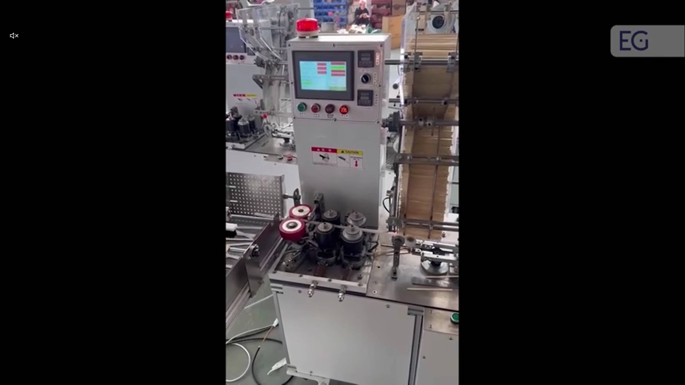 Станок для индивидуальной и групповой упаковки эко-палочек NZKFBBZ-GS300S