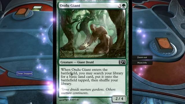 07. Наур против Kiora Atua — Magic the Gathering 2012