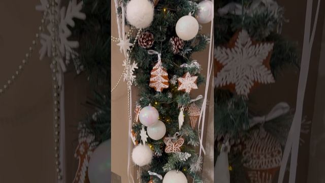 Белоснежная зимняя сказка прямо у камина! ❄✨