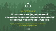 Заседание Совета по вопросам развития лесного комплекса Российской Федерации