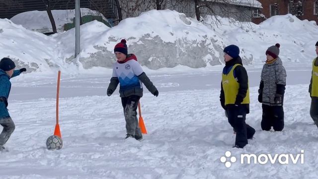 Тренировка на улице и поздравление нашего тренера с юбилеем ⚽️