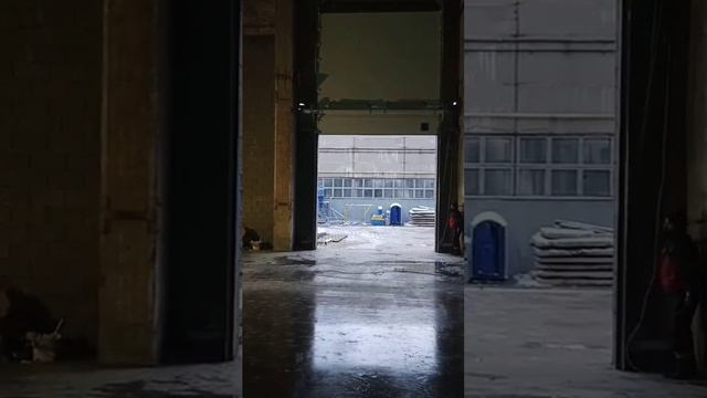 Секционные ворота с автоматикой, вертикальный подъём, 4500х4500мм