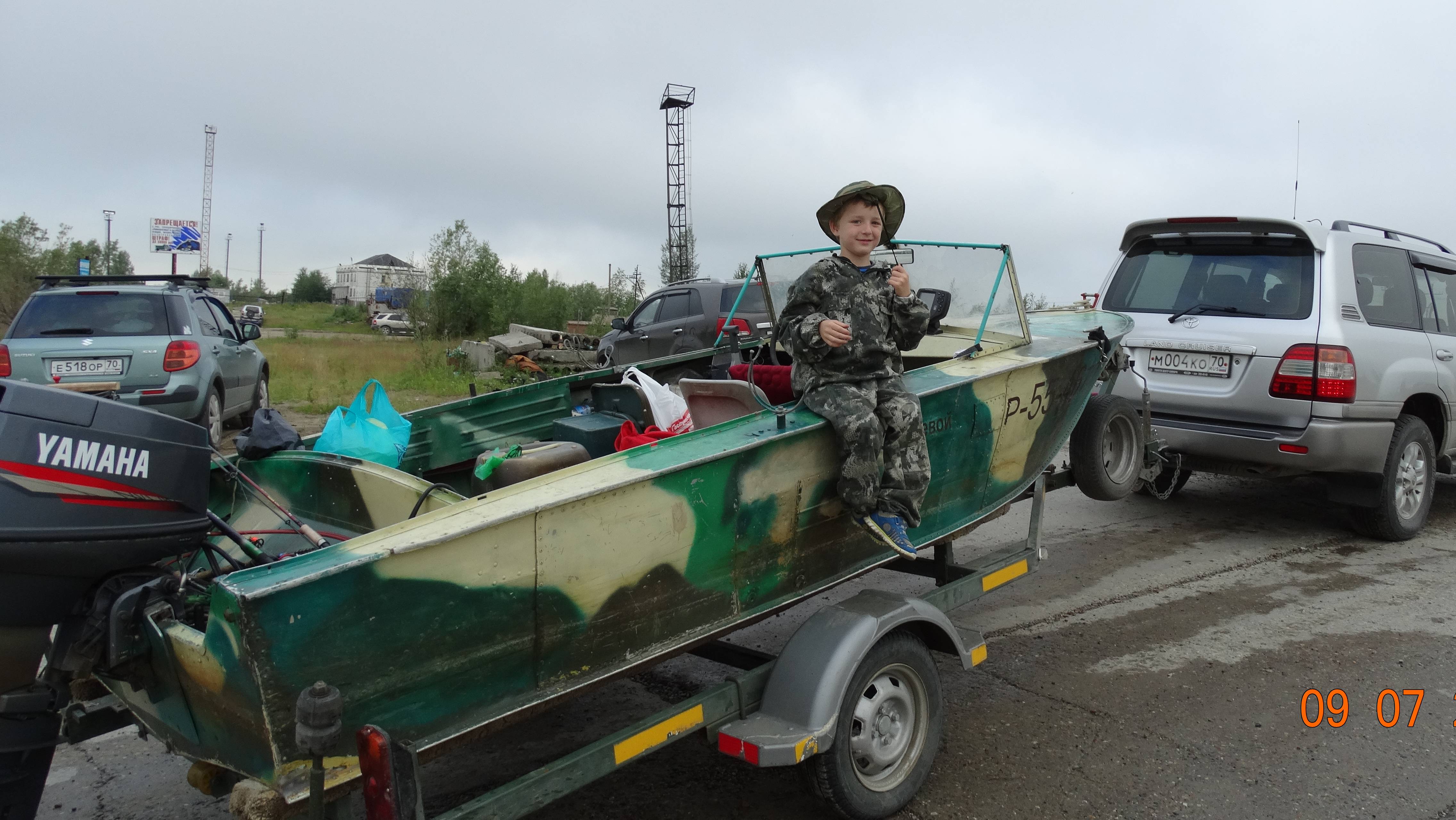 Подростающее поколение на рыбалке