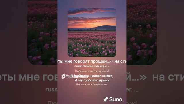 Цветы I «Цветы мне говорят прощай…» на стихи С Есенина SUNO & DJ KON TAKTS 25_07_2024