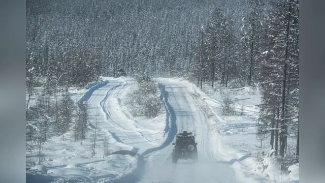 Песня «Зимник» на стихи Сергея Кульбако. Якутия, Сангар
