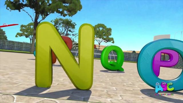 Alphabet Songs For Children _ 3D Alphabet Bus Songs For Children _ Animated Nursery Rhymes