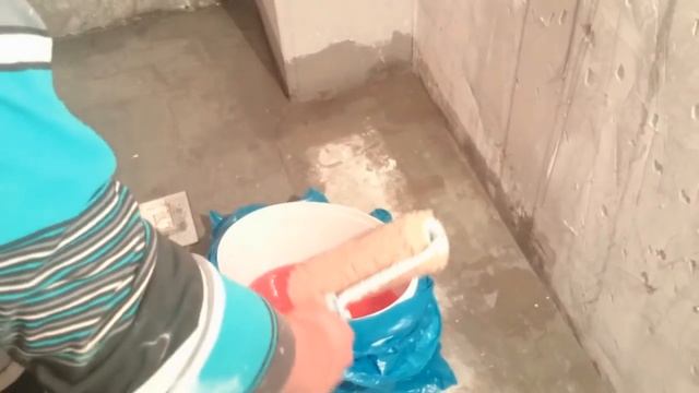 Ванная комната. Гидроизоляция КРИСТАЛЛИЗОЛ