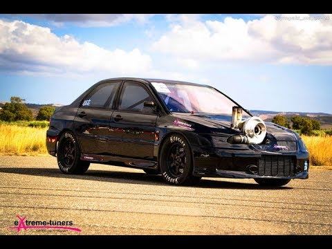 mitsubishi evolution world record @ 298 kph   185 34mph  //COPIED//
