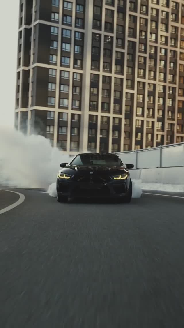 Bmw M8 GranCoupe Street Drift #drift #bmw #streetdrift