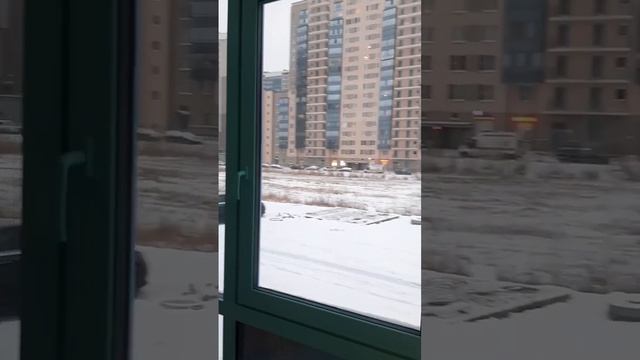 ЖК Наутилус. Замена холодного остекления на тёплое по системе "точь в точь". #shorts