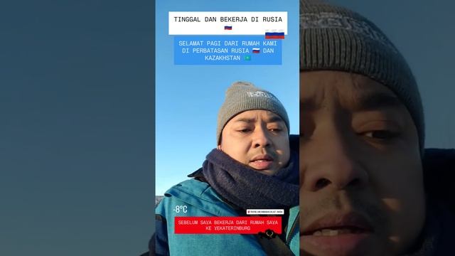 ARYA PRADANA BUDIARTO INDONESIAN LIVING IN RUSSIAN 🇷🇺 KAZAKHSTAN 🇰🇿 BORDER - АРИЯ ПРАДАНА