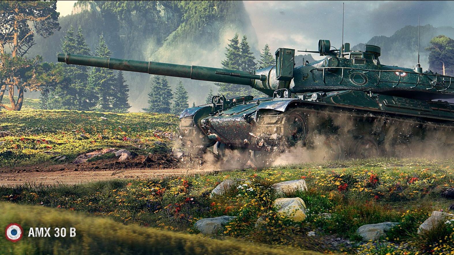 Карта Мурованка средний Французский танк AMX30B