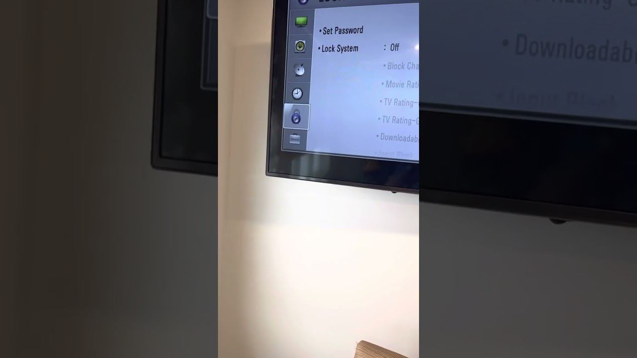 Lg hospitality tv 560h checking firmware and in-stop without installer remote