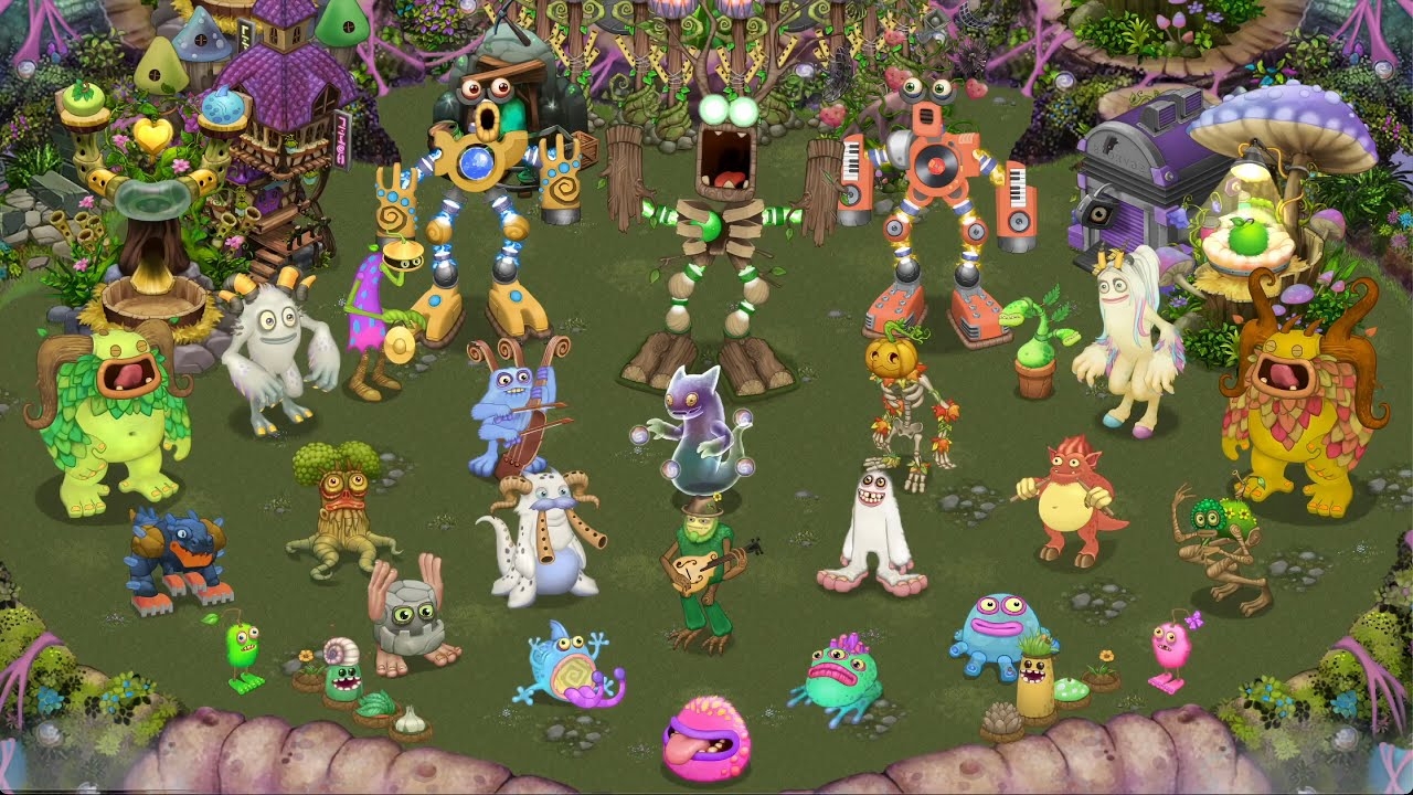 Зеркальный Остров Растений - Вся Песня 4.5 (Мои Поющие Монстры)