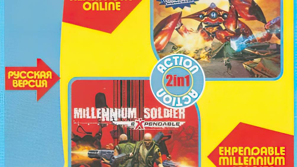 2in1 Alien Front Online, Millenium Soldier-Expendable (Kudos)