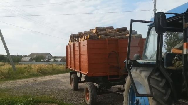 Убийца Колёс Десятикубовка Огромный Прицеп для Дров