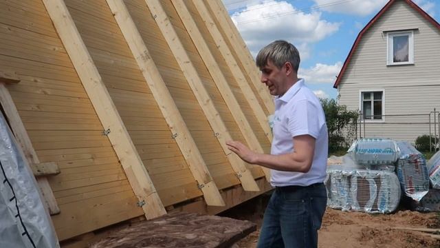 Лучший утеплитель!!! Полный обзор минеральной теплоизоляции на основе стекловолокна для дома A-frame