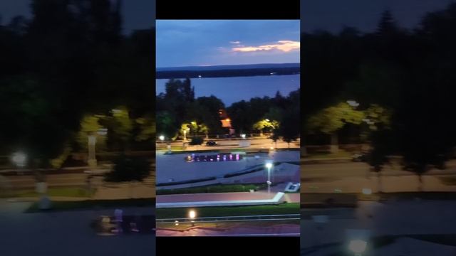 Вечерняя Самара. Центр города.